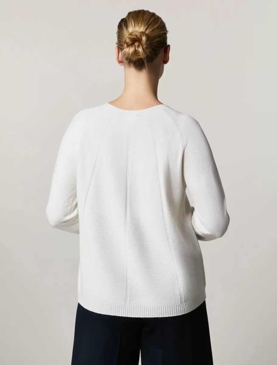 Online Maglia In Misto Cashmere Donna Maglieria